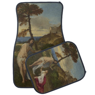 Do Not Touch Me (by Titian) Car Floor Mat