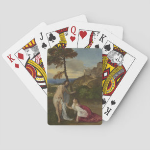 Do Not Touch Me (by Titian) Poker Cards