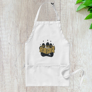 Do Not Wake The Bear Adult Apron