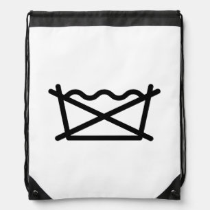 DO NOT WASH! DRAWSTRING BAG