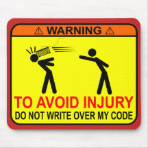 Do Not Write Over My Code