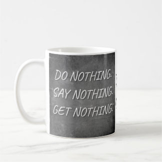 "Do Nothing" Coffee Mug