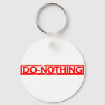 Do-nothing Stamp Keychain