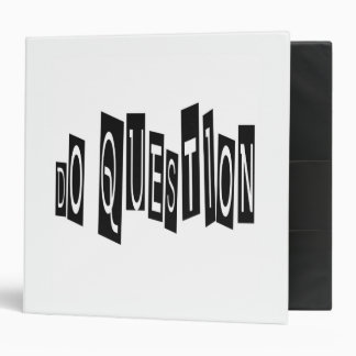 Do Question Do Justice Binder