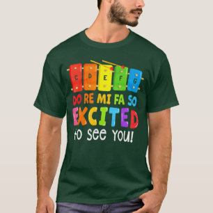 Do Re Mi Fa So Ecitedo See You girl vintage T-Shirt