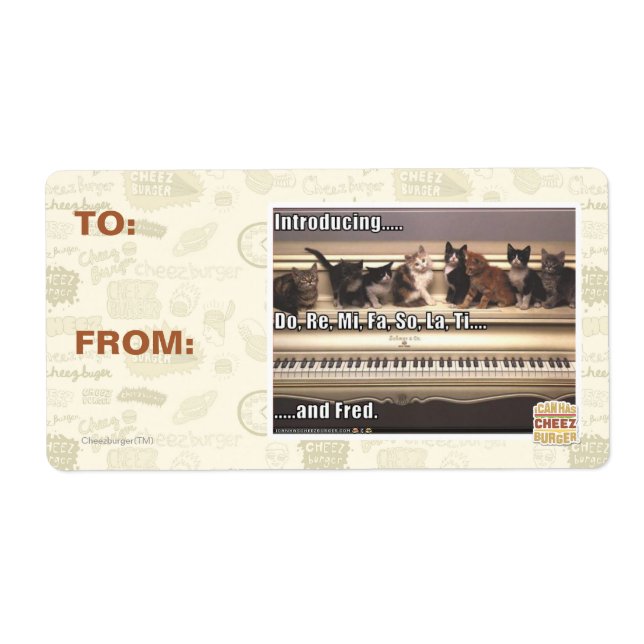 Do, Re, Mi, Fa, So, La, Ti, Fred Label (Front)