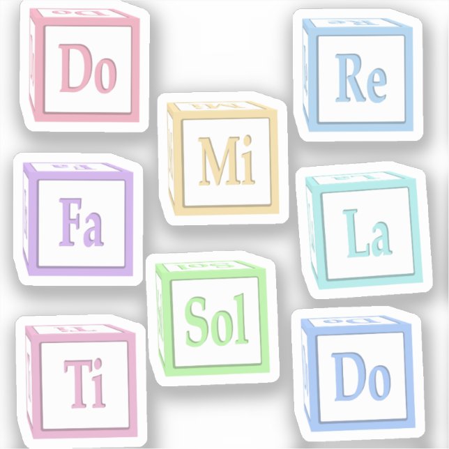 Do-Re-Mi Musical Blocks