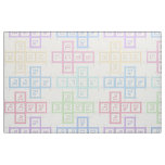 "Do Re Mi" Musical Baby Blocks 4" Sewing Pattern Fabric