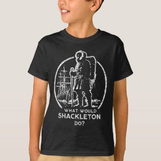 Do Shackleton Leadership Energy Managers Retro T-Shirt