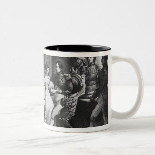 Do sit down on my knees it will bother no Two_Tone coffee mug