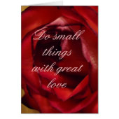 Do small things cards (Front)