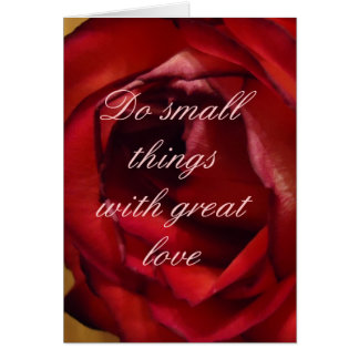 Do small things cards