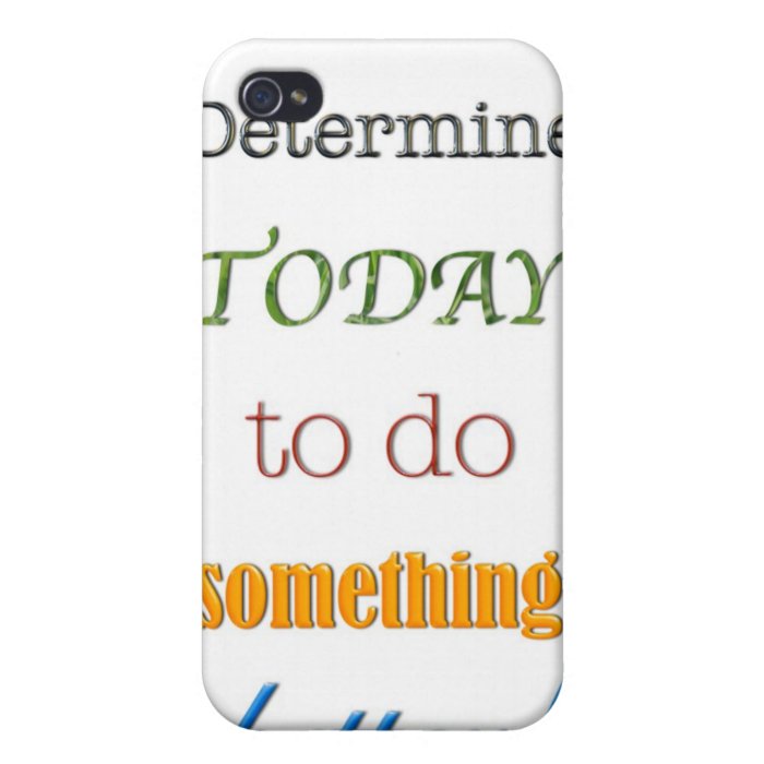 Do Something Better iPhone Case iPhone 4/4S Cases