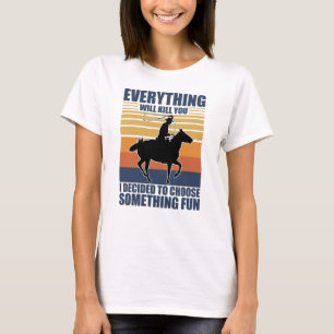 Do Something Fun Cowboy Western Gift Idea T-Shirt