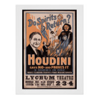 Do spirits return? Houdini says no