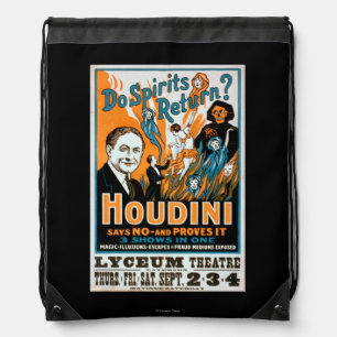 Do Spirits Return? Houdini Says NO - Proves It Drawstring Bag