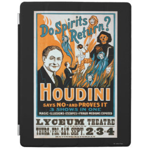 Do Spirits Return? Houdini Says NO - Proves It iPad Smart Cover