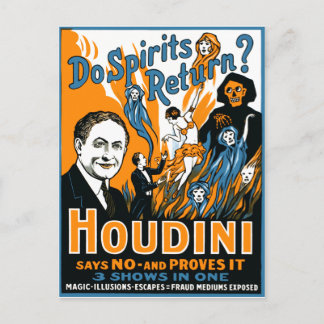 Do Spirits Return? Postcard