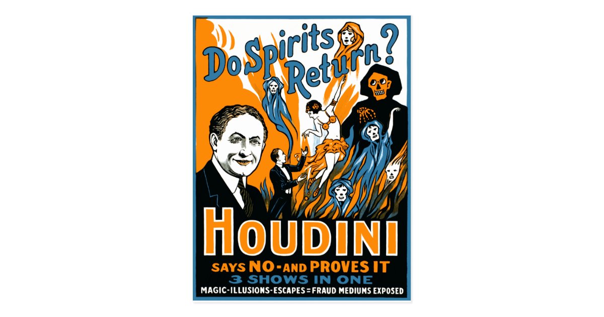 Do Spirits Return? Postcard