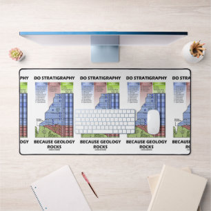 Do Stratigraphy Because Geology Rocks Grand Canyon Desk Mat