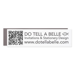 Do Tell A Belle Bumper Sticker Business Marketing Car Magnet