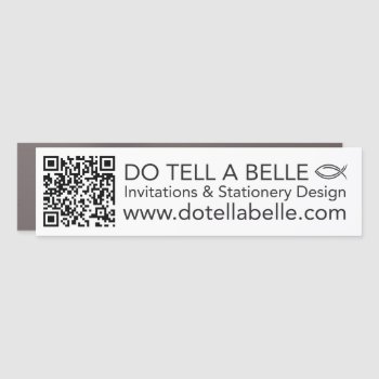 Do Tell A Belle Bumper Sticker Business Marketing Car Magnet by VGInvites at Zazzle
