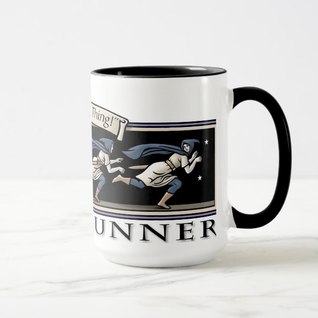 "Do The Dog Thing" Nightrunner Mug (Right)