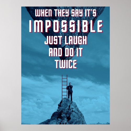 Do the Impossible _ Twice Poster