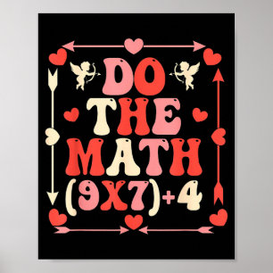 Do The Math Equation Valentine's Day Math Teacher Poster