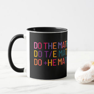 Do the math, math teacher mug