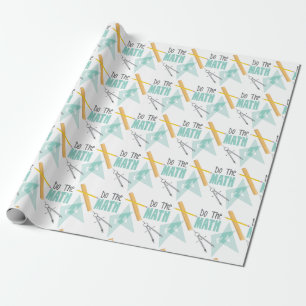 Do The Math Wrapping Paper