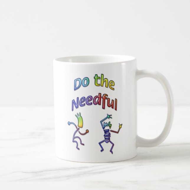 Do The Needful  #3 Coffee Mug (Right)