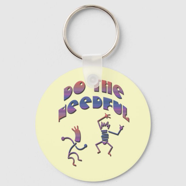 Do the Needful 7 Keychain (Front)