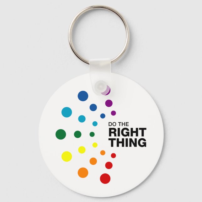 Do The Right Thing (02) Keychain (Front)