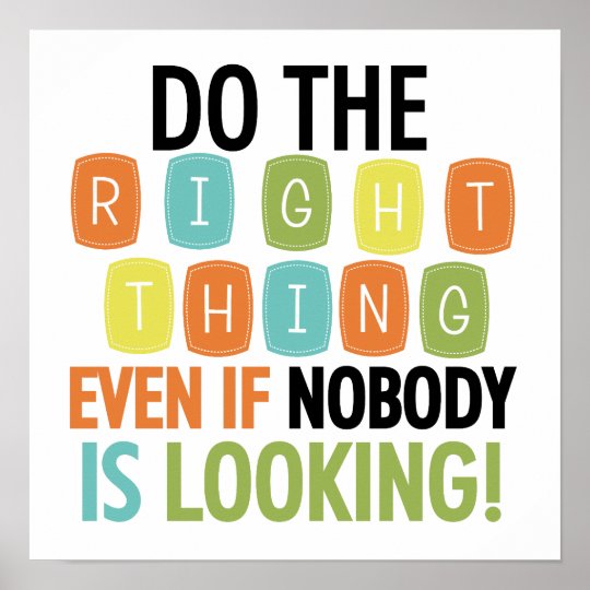 do-the-right-thing-poster-zazzle