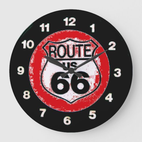 do the route 66 wall clock