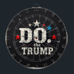 Do the Trump Dart Board<br><div class="desc">Add some bold humor and all-American flair to your day with the “Do the Trump” collection — a playful blend of cartoon-style art and patriotic spirit. Featuring fun caricatures, iconic gestures, and stars-and-stripes backdrops, these designs are perfect for those who love politics, parody, or just want to stand out. Whether...</div>
