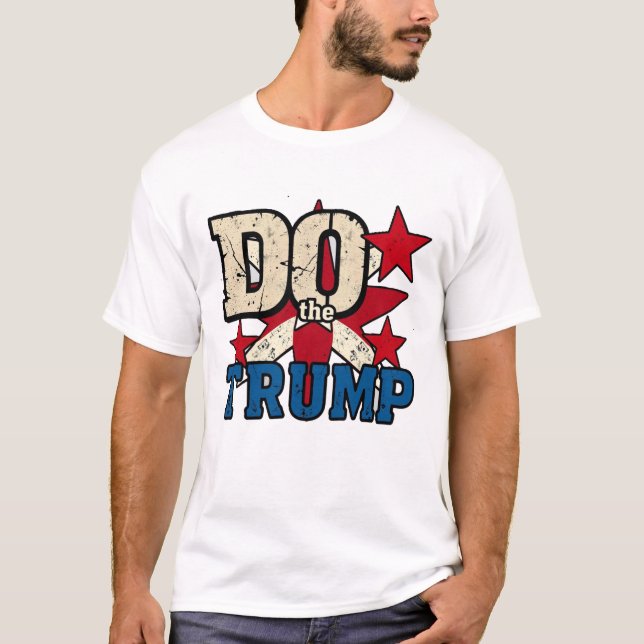 Do the Trump Men's Basic T-Shirt (Front)