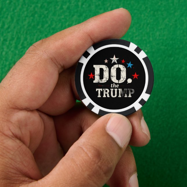 Do the Trump Poker Chips (Hand)