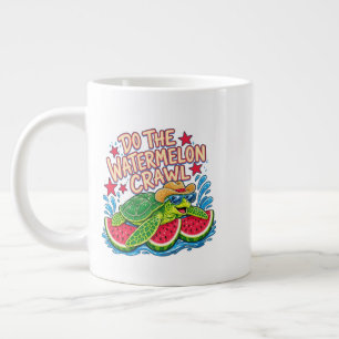 Do The Watermelon Crawl, watermelon crawl, cowboy Giant Coffee Mug