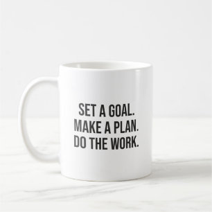 Do The Work - Success Hustle Gym Motivational Coffee Mug