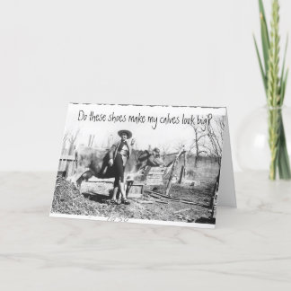 Do these shoes make my calves look big? card