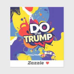 DO theTRUMP Vibrant Vinyl Window Stickers