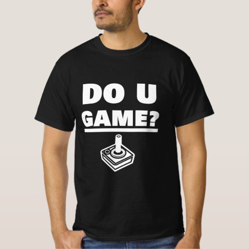 DO U GAME Joy Stick T_Shirt