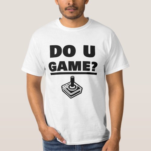DO U GAMEJoystick T_Shirt