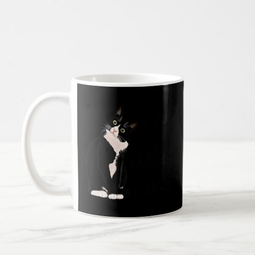 Do What I Want Tuxedo Cat Mom Cute Graphic  Coffee Mug