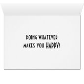 DO WHAT MAKE YOU HAPPY, SON - BIRTHDAY WISHES (Inside Horizontal (Bottom))