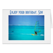 DO WHAT MAKE YOU HAPPY, SON - BIRTHDAY WISHES (Front Horizontal)