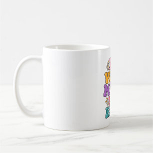 Do What Makes You Happy – Colorful Retro Positive Coffee Mug