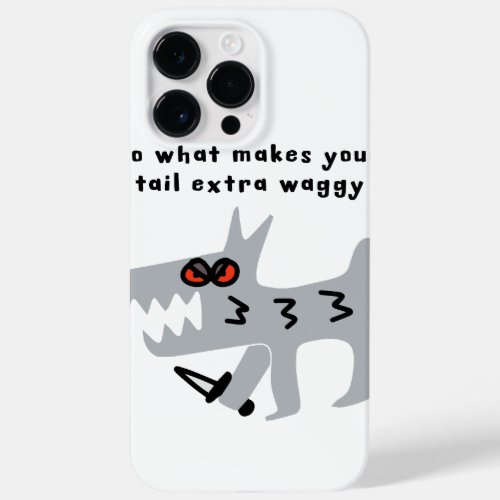 Do What Makes Your Tail Extra WaggyColor Bars Case_Mate iPhone 14 Pro Max Case